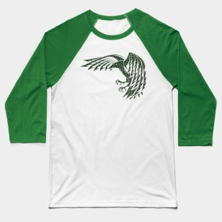 Cracked Raven Baseball T-Shirt